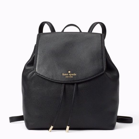 kate spade Handbags - Kate spade Mulberry street small breezy leather backpack black purse bag